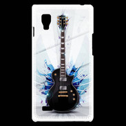 Coque LG Optimus L9 Illustration de guitare électrique