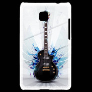 Coque LG Optimus L3 II Illustration de guitare électrique