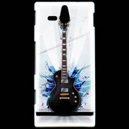 Coque Sony Xperia U Illustration de guitare électrique