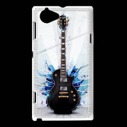 Coque Sony Xperia L Illustration de guitare électrique