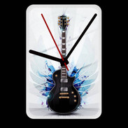 Grande pendule murale Illustration de guitare électrique