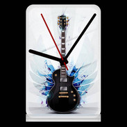 Pendule de bureau Illustration de guitare électrique