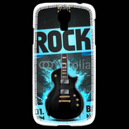 Coque Samsung Galaxy S4 Festival de rock bleu