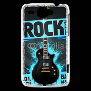 Coque HTC Wildfire G8 Festival de rock bleu
