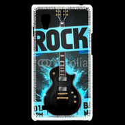 Coque LG Optimus L9 Festival de rock bleu