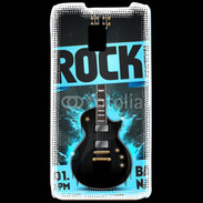 Coque LG P990 Festival de rock bleu