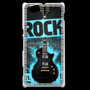 Coque Sony Xperia M Festival de rock bleu