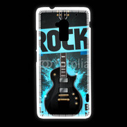 Coque HTC One Max Festival de rock bleu