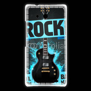 Coque Huawei Ascend Mate Festival de rock bleu