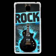 Coque LG F5 Festival de rock bleu