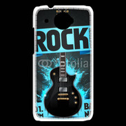 Coque HTC Desire 601 Festival de rock bleu