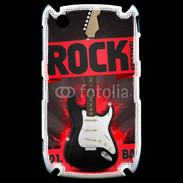Coque Blackberry 8520 Festival de rock rouge