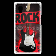 Coque LG Optimus L9 Festival de rock rouge