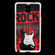 Coque Samsung Galaxy Note 3 Festival de rock rouge