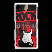 Coque Sony Xpéria Z1 Festival de rock rouge