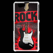 Coque Sony Xperia Z1 Compact Festival de rock rouge