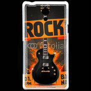 Coque Sony Xperia T Festival de rock orange