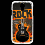 Coque Samsung Galaxy S4 Festival de rock orange