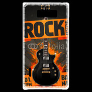 Coque LG Optimus L7 Festival de rock orange