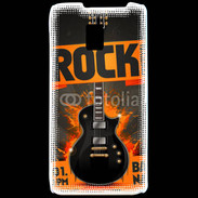 Coque LG P990 Festival de rock orange