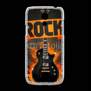 Coque Samsung Galaxy S4mini Festival de rock orange