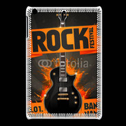 Coque iPadMini Festival de rock orange