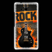 Coque Huawei Ascend Mate Festival de rock orange