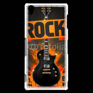 Coque Sony Xperia Z3 Festival de rock orange