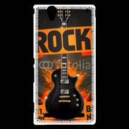 Coque Sony Xperia T2 Ultra Festival de rock orange