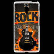 Coque LG F6 Festival de rock orange