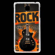Coque LG F5 Festival de rock orange
