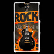 Coque Sony Xperia Z1 Compact Festival de rock orange