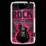 Coque HTC Wildfire G8 Festival de rock rose