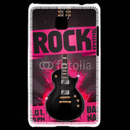 Coque LG Optimus L3 II Festival de rock rose