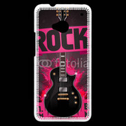 Coque HTC One Festival de rock rose