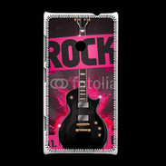 Coque Nokia Lumia 520 Festival de rock rose