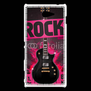 Coque Sony Xperia M2 Festival de rock rose