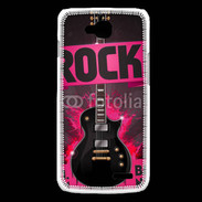 Coque LG L90 Festival de rock rose