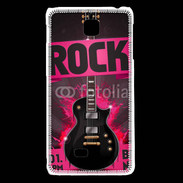 Coque LG F5 Festival de rock rose