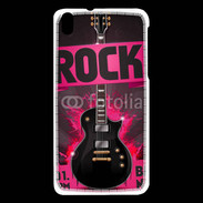 Coque HTC Desire 816 Festival de rock rose