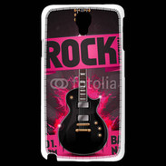 Coque Samsung Galaxy Note 3 Light Festival de rock rose