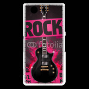 Coque Sony Xperia Z3 Compact Festival de rock rose