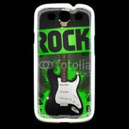 Coque Samsung Galaxy S3 Festival de rock vert