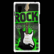 Coque LG Optimus L9 Festival de rock vert