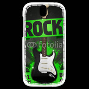 Coque HTC One SV Festival de rock vert