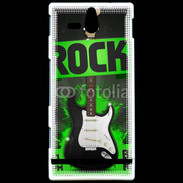 Coque Sony Xperia U Festival de rock vert