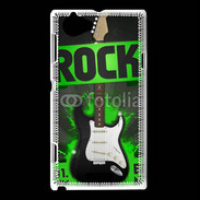 Coque Sony Xperia L Festival de rock vert