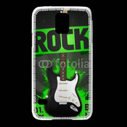 Coque Samsung Galaxy S5 Festival de rock vert