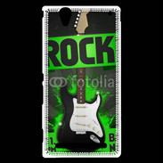 Coque Sony Xperia T2 Ultra Festival de rock vert
