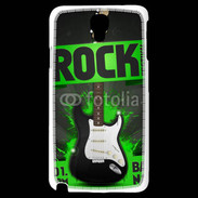 Coque Samsung Galaxy Note 3 Light Festival de rock vert